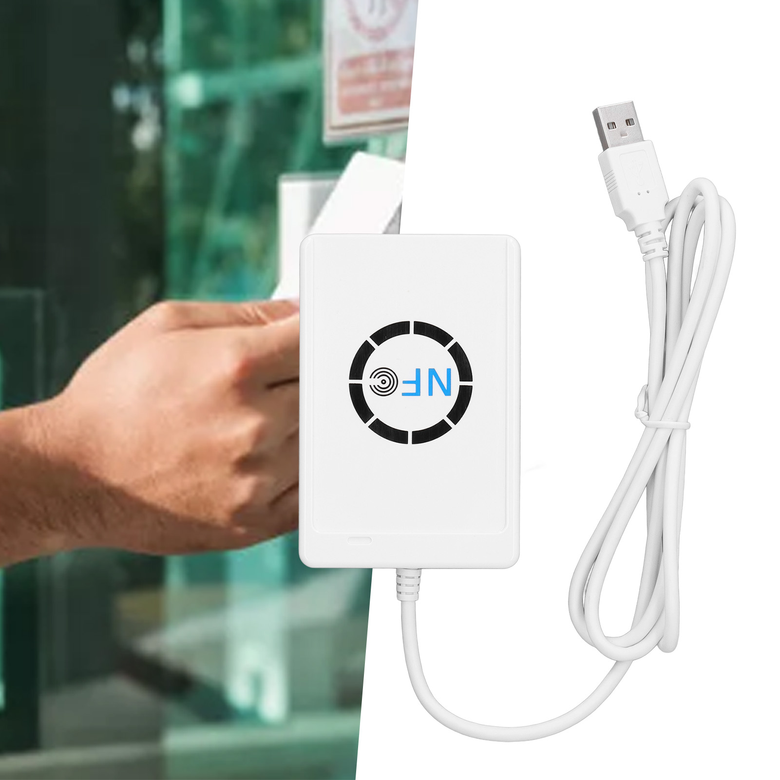 Nfc Card Reader - USB NFC Smart IC Card Reader