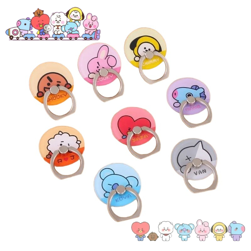 Phone Accessories Supplier - Supporto per telefono BT21 con adesivo