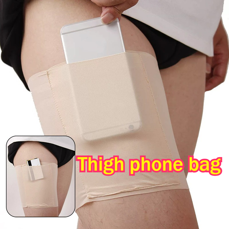 Phone Accessories For Running - Pantaloncini Sportivi con Tasca sulla Coscia,