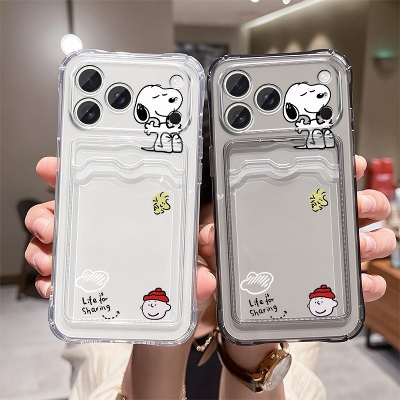 Phone Accessories Supplier - Custodia Protettiva Trasparente Anime Snoopy con