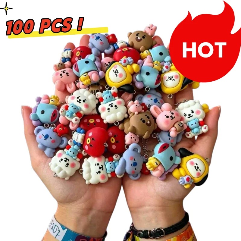Phone Accessories Jewelry - 7 pezzi di ciondoli in resina
