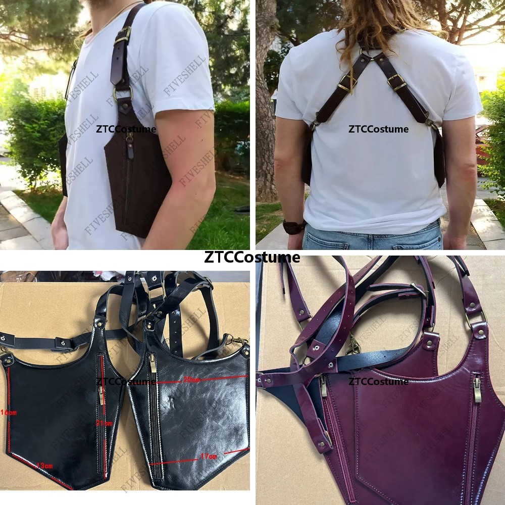 Phone Accessories Europe - Borsa a Tracolla in Pelle Steampunk