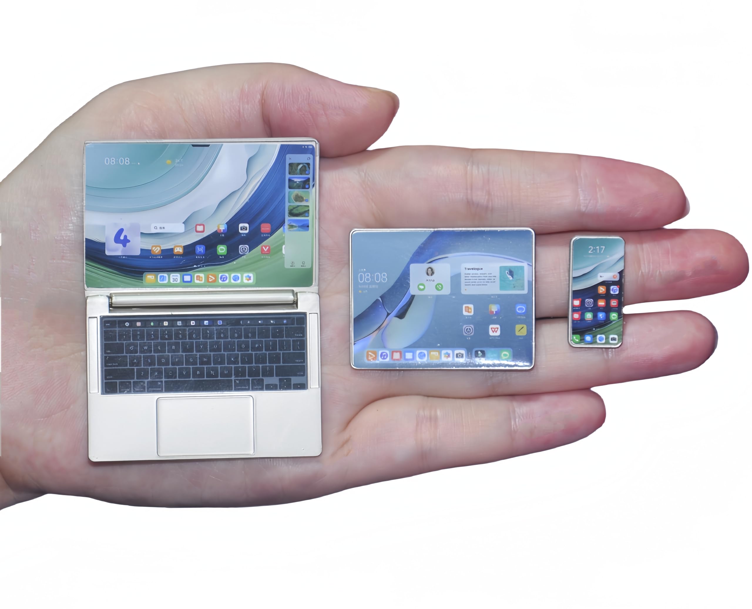 Phone Accessories Europe - 3 pezzi di simulazione mini computer