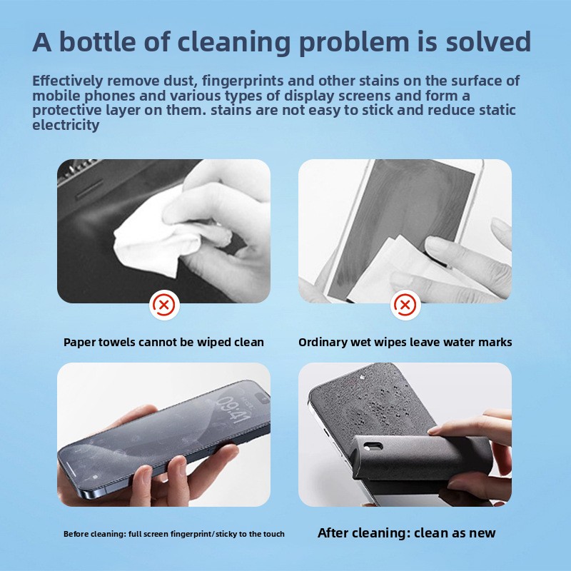 Salvietta detergente spray 2 i - Screen Cleaner Spray recensione e prezzo