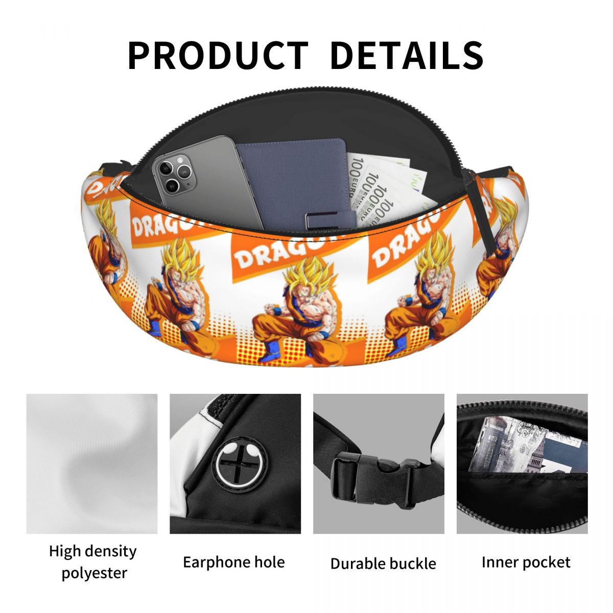Marsupio Personalizzato DBZ G- - Phone Accessories For Running recensione e prezzo
