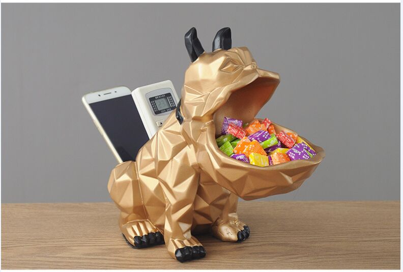 Creativo geometrico bulldog re - Phone Accessories Europe recensione e prezzo