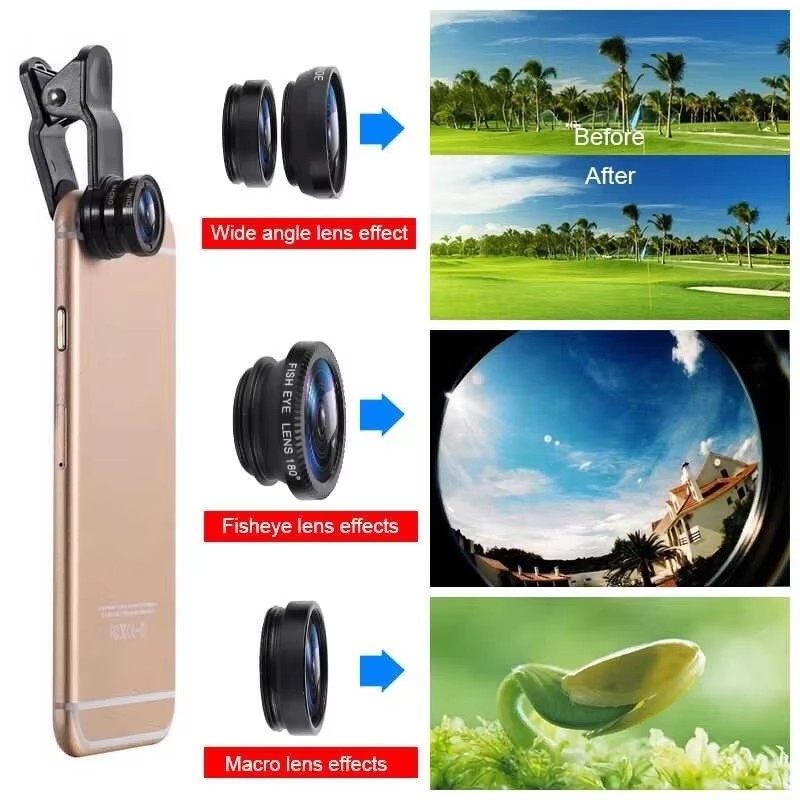 Obiettivo per telefono 3 in 1  - Lens Camera Clip recensione e prezzo