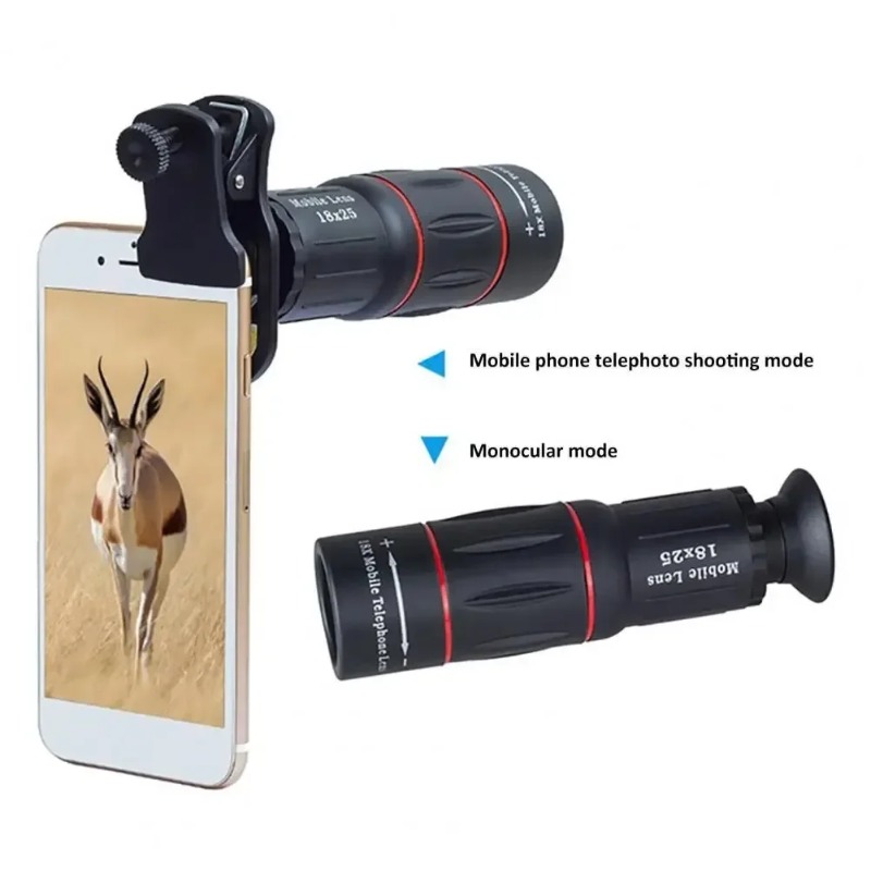 Obiettivo Teleobiettivo Univer - Lens Camera Clip recensione e prezzo